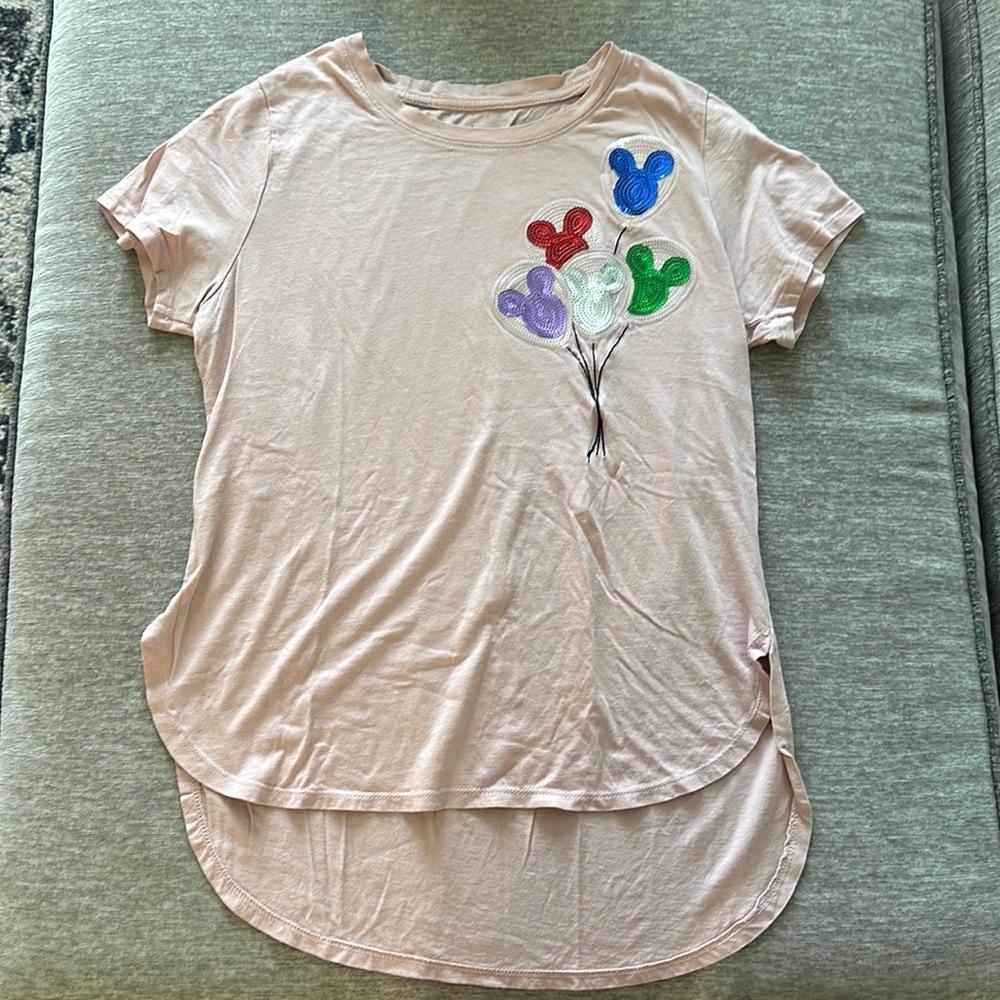 Pink balloons Disney parks shirt